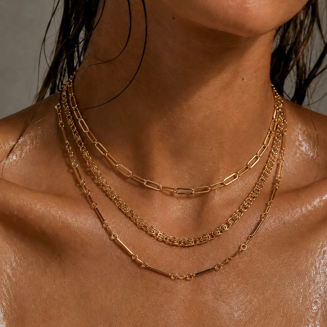 Chelley Necklace - Gold