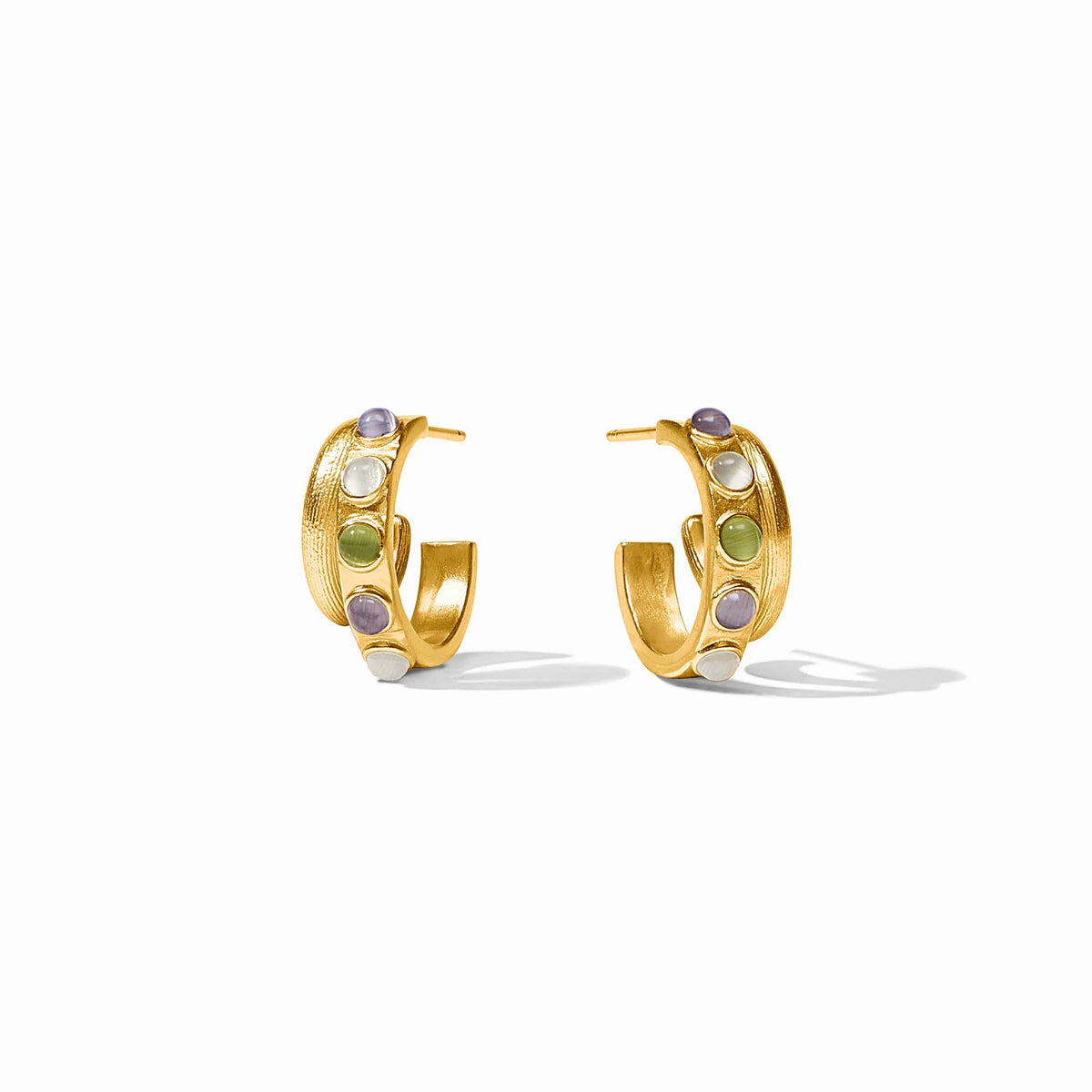 Cobblestone Double Hoop - Multi