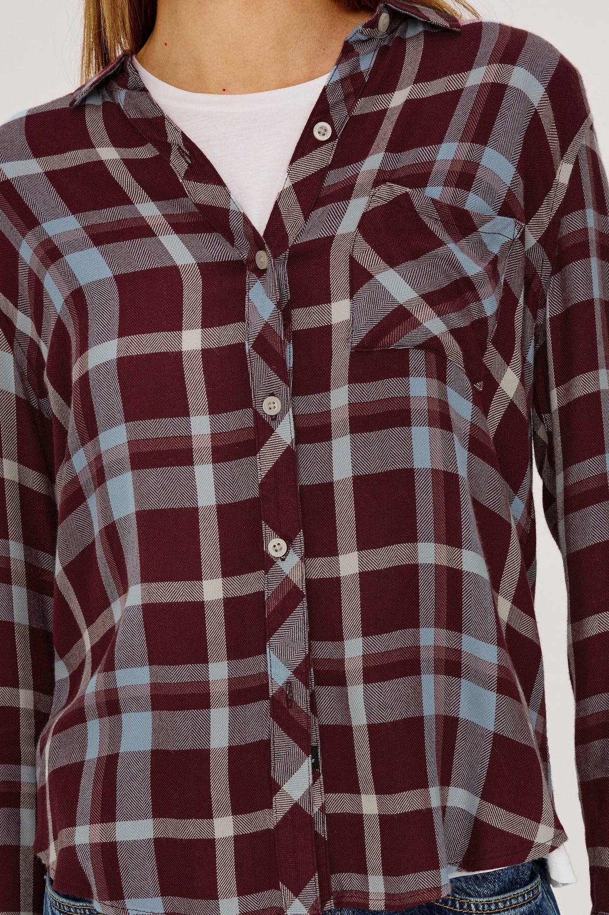 Hunter Top - Plum Cream