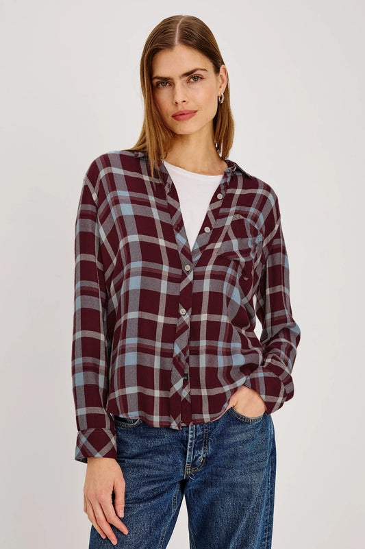 Hunter Top - Plum Cream