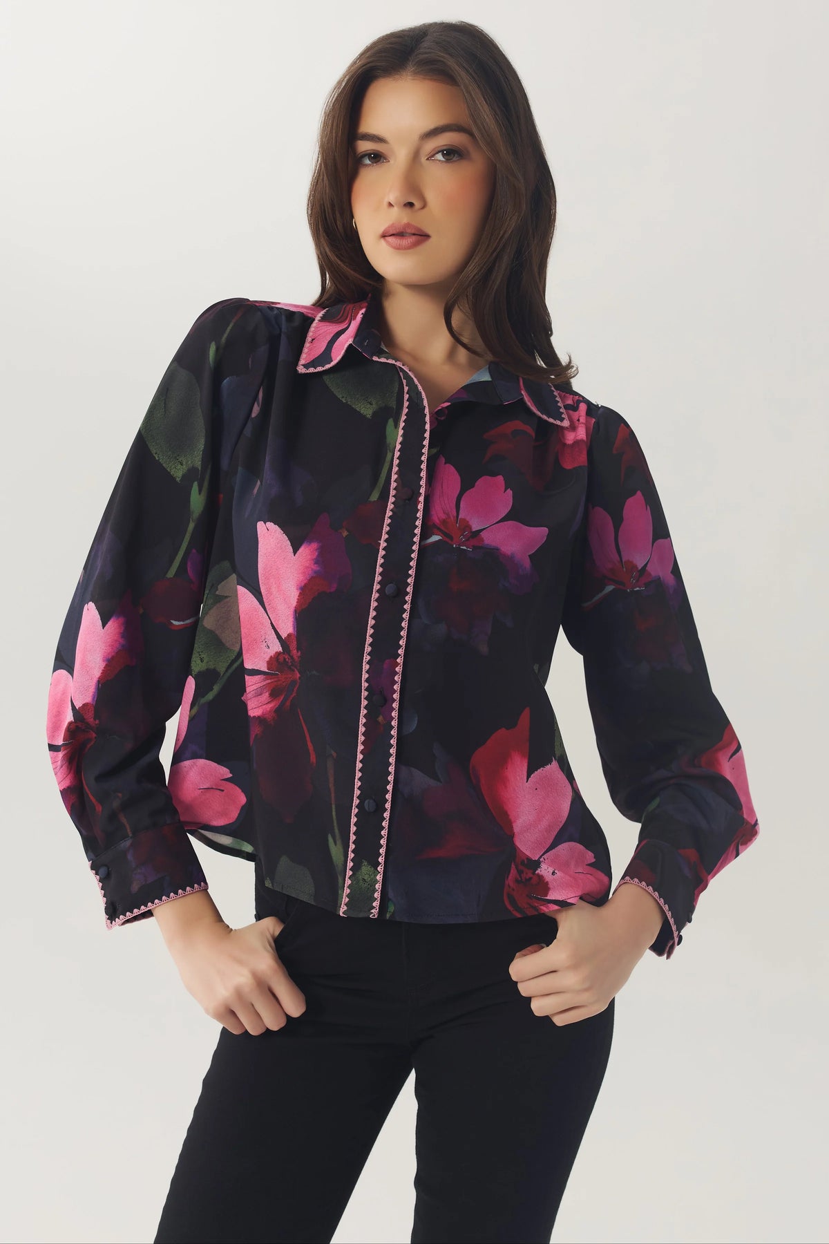 Kodie Top - Black/Multi