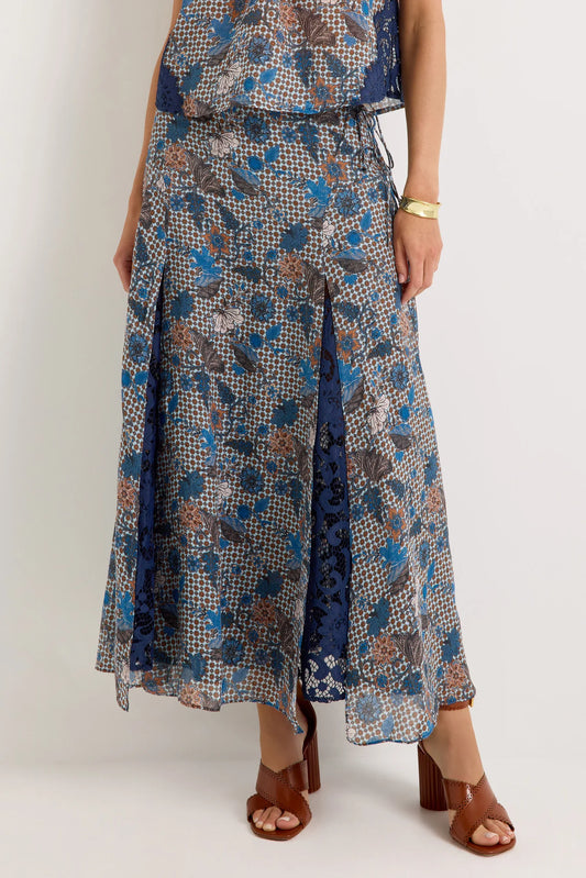 Gracen Skirt - Aegean