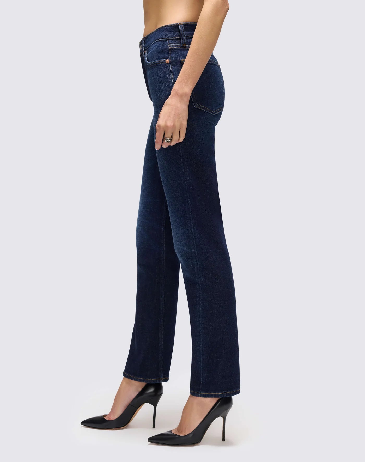 Twisted Stove Pipe Jeans