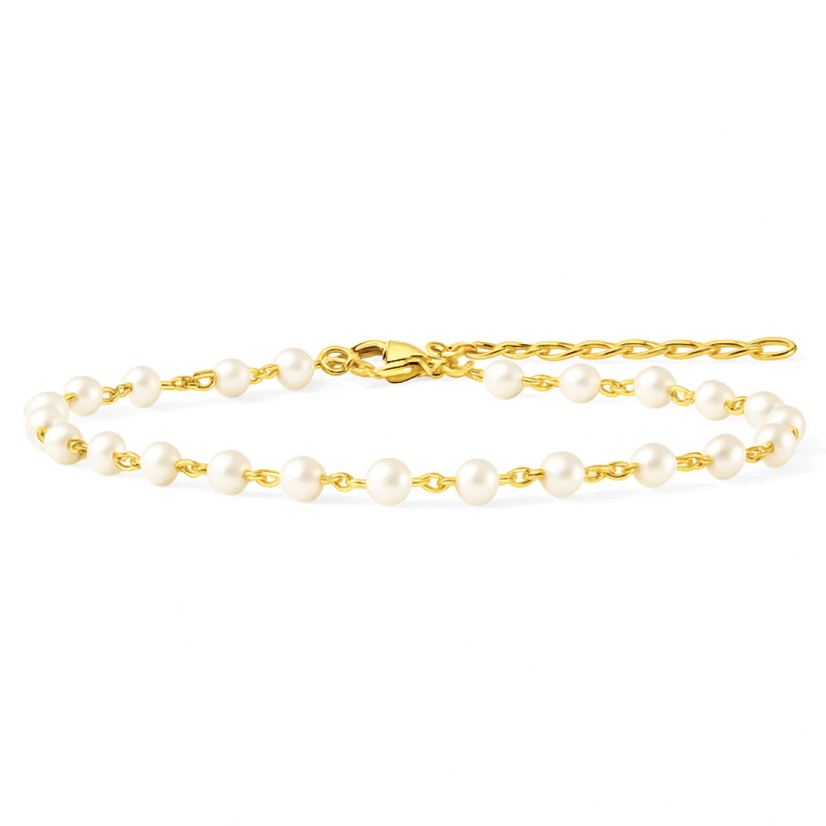 Sheena Pearl Bracelet - Gold