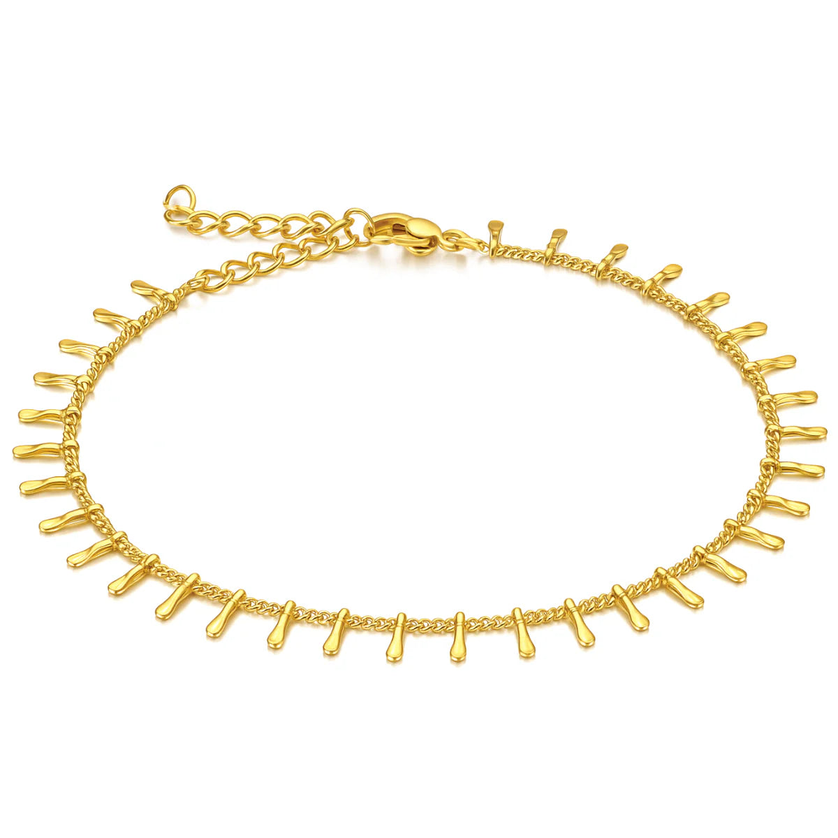 Adilene Chain Anklet - Gold