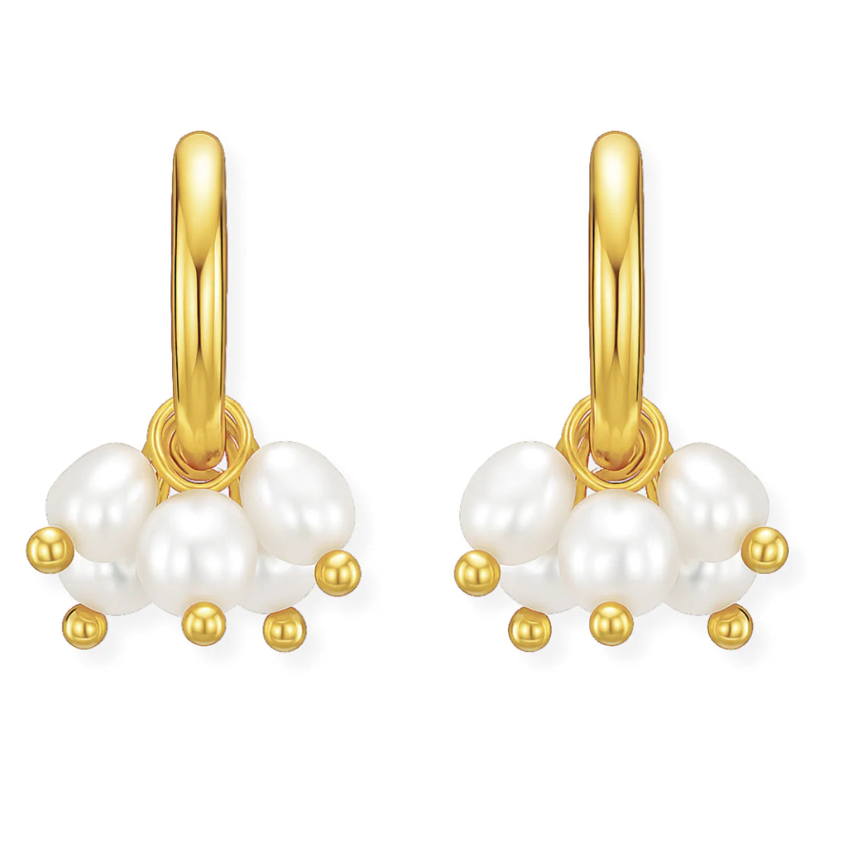 Chara Mini Hoop Earring - Gold