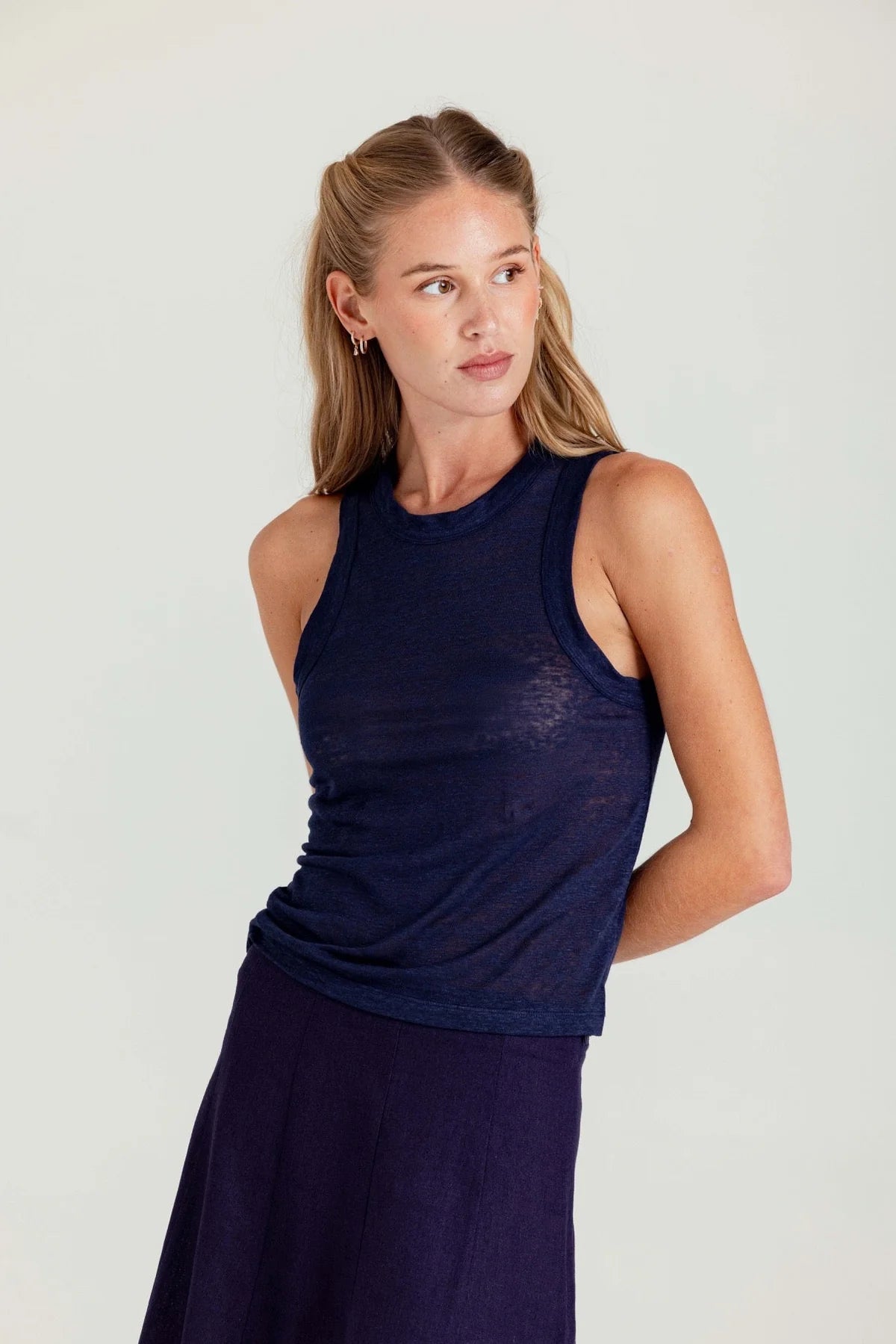Linen Tina Tank