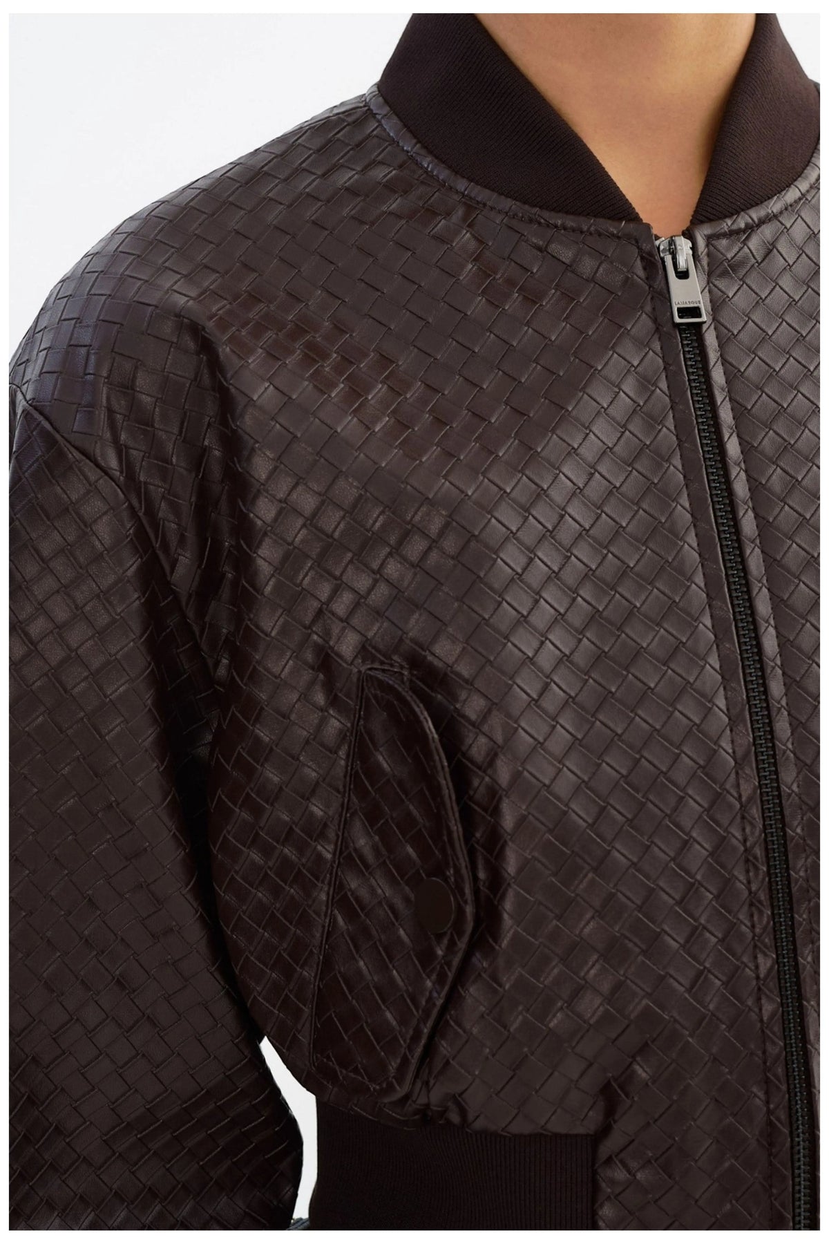 Evelin W Jacket - Dark Brown