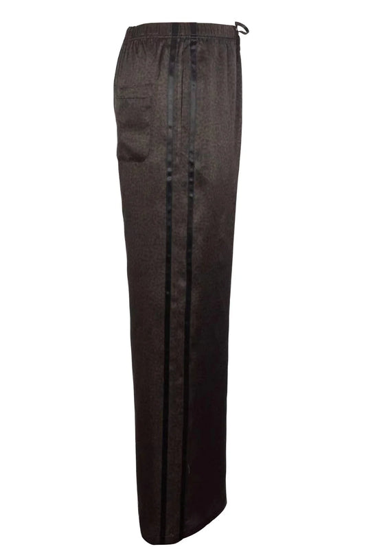 Silk Track Pant - Panther