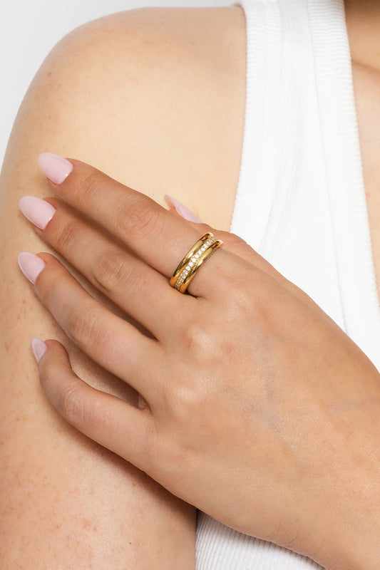 Ariana Ring - Gold - 8