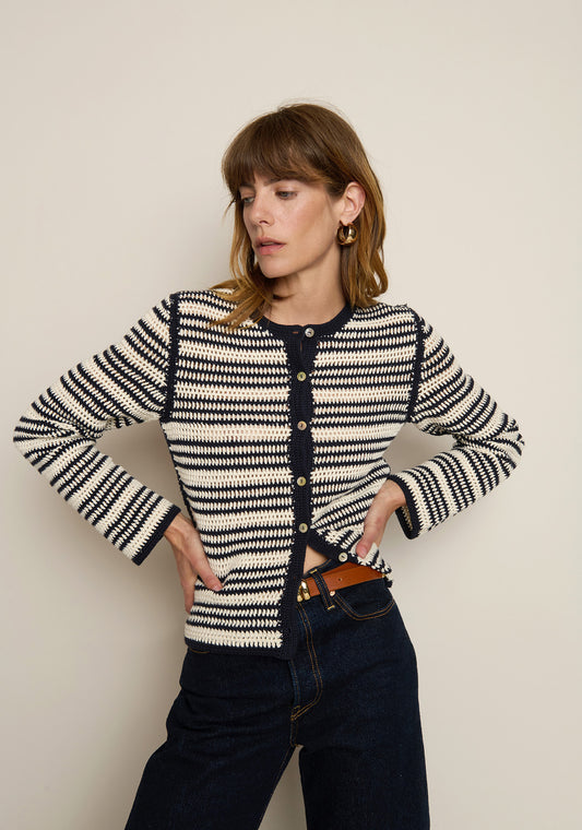 Courtney Crochet Cardigan