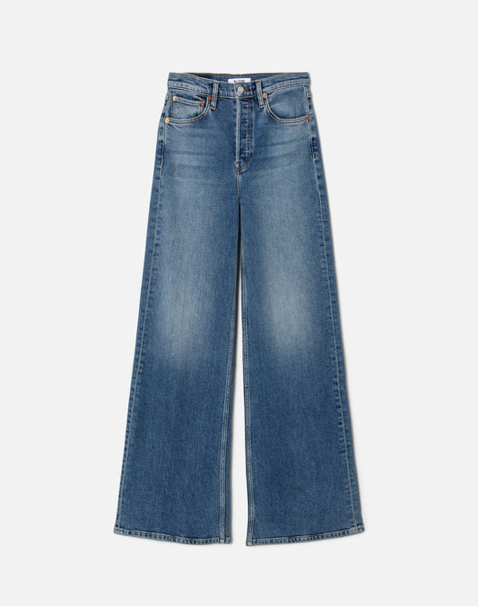 High Rise Wide Leg Jean