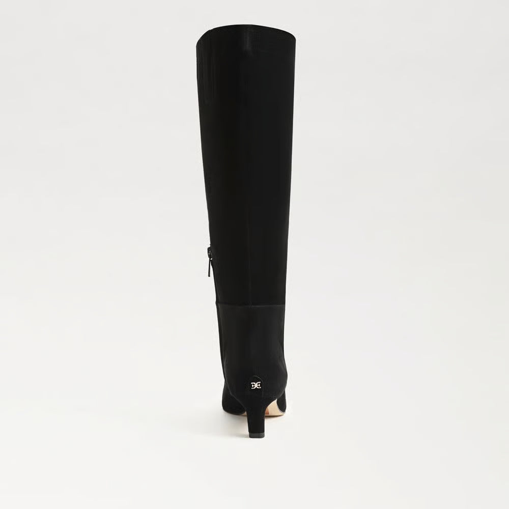 Perla Boots - Black Suede