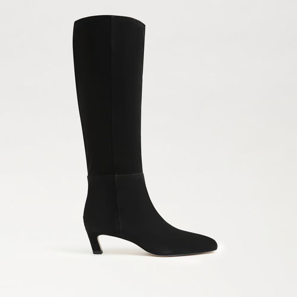 Perla Boots - Black Suede