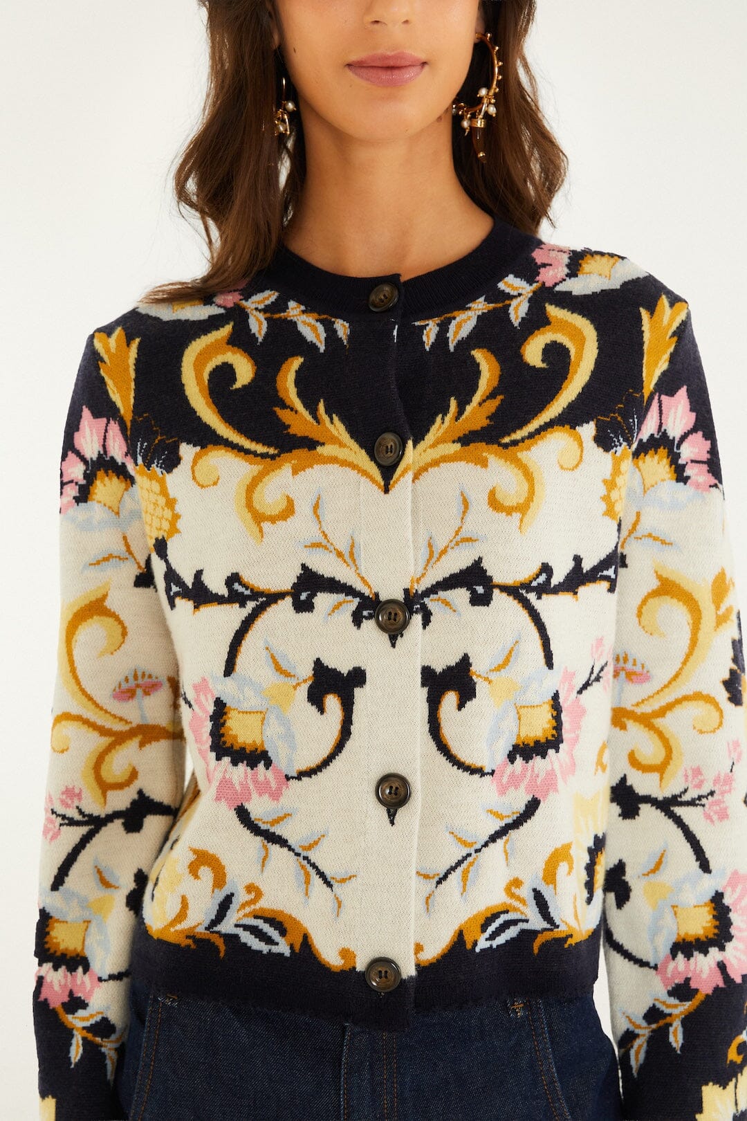 Birds Romance Knit Cardigan - Birds Romance