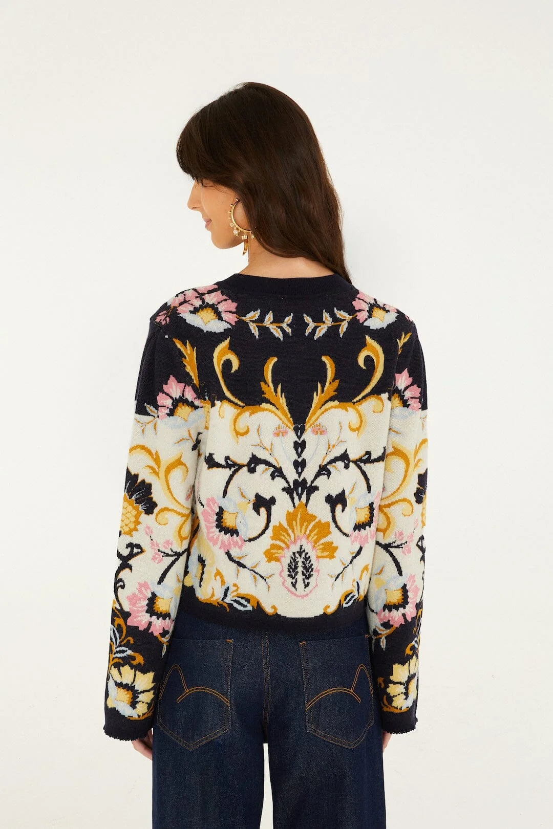 Birds Romance Knit Cardigan - Birds Romance