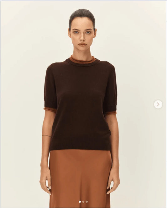 Sloane Sweater - Brown Camel