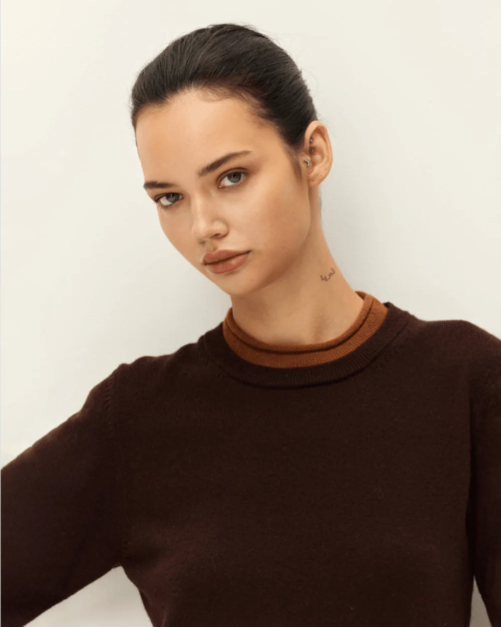 Sloane Sweater - Brown Camel